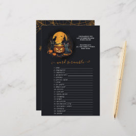 Ett Baby brinner Halloween-babyvilan Ord