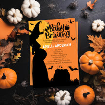 Ett Baby brinner | Halloween Witch Baby Shower