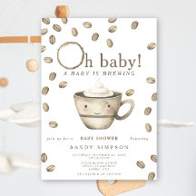 Ett Baby brinner Kawaii-kaffebabyskor