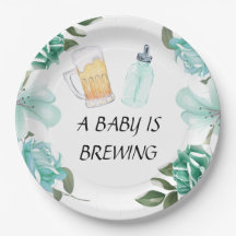 Ett Baby brinner Pappert