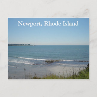 Ett bågscen i Newport, Rhode island Vykort