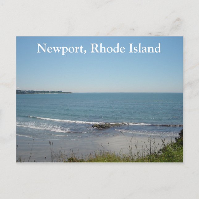 Ett bågscen i Newport, Rhode island Vykort (Framsida)