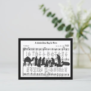 Ett barn denna dag föds vykort