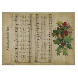 "ETT BARN I DAG ÄR BORN" Glas