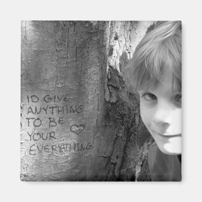 Ett barn önskar bara det. magnet (Framsidan)