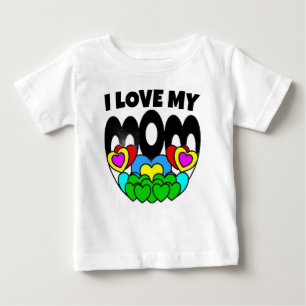 Ett barn som älskar sin mamma t shirt