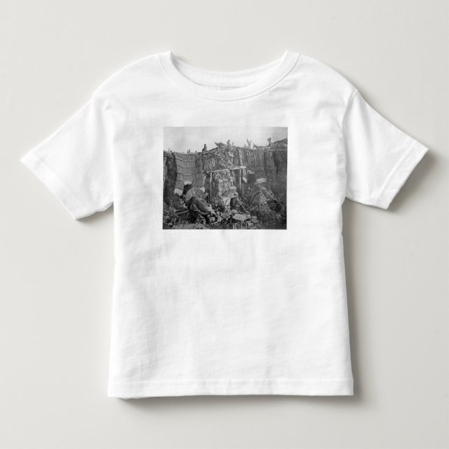 Ett batteri för två vapen under det Crimean krig, Tee Shirt (Framsida)