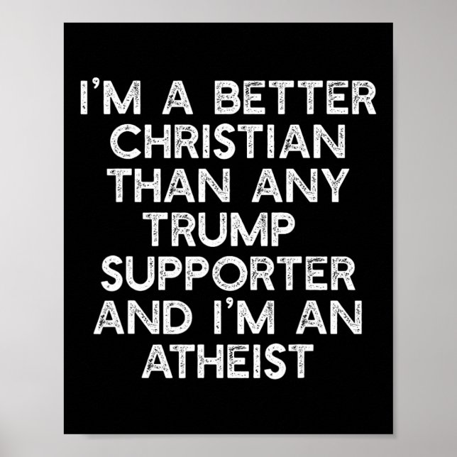 Ett bättre kristet trumfkort för anti45-medlemskap poster (Framsidan)
