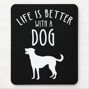 Ett bättre liv med en Hund Musmatta