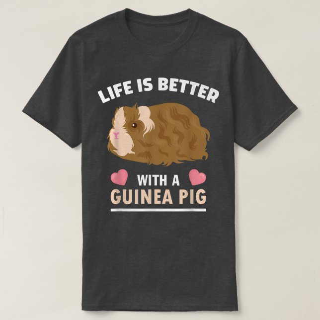 Ett bättre liv med Guineas Gris I Kids Guinea Pi T Shirt (Design framsida)