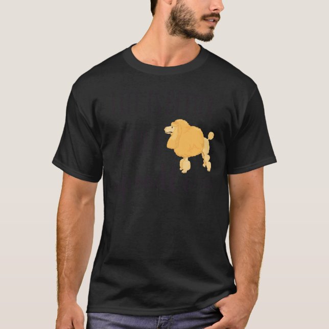 Ett bättre liv med Pudel T Shirt (Framsida)