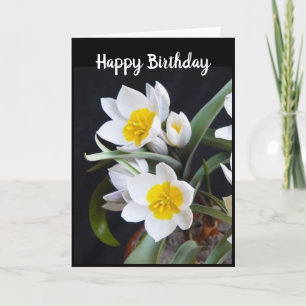 ETT "BEAUTIFUL FLOWER" FÖR "DITT BIRTHDAY-KORT" KORT