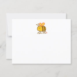 ETT BEE-vykort FÖR TOPPEN Vykort