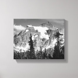 Ett berg i North Cascades National Park Canvastryck