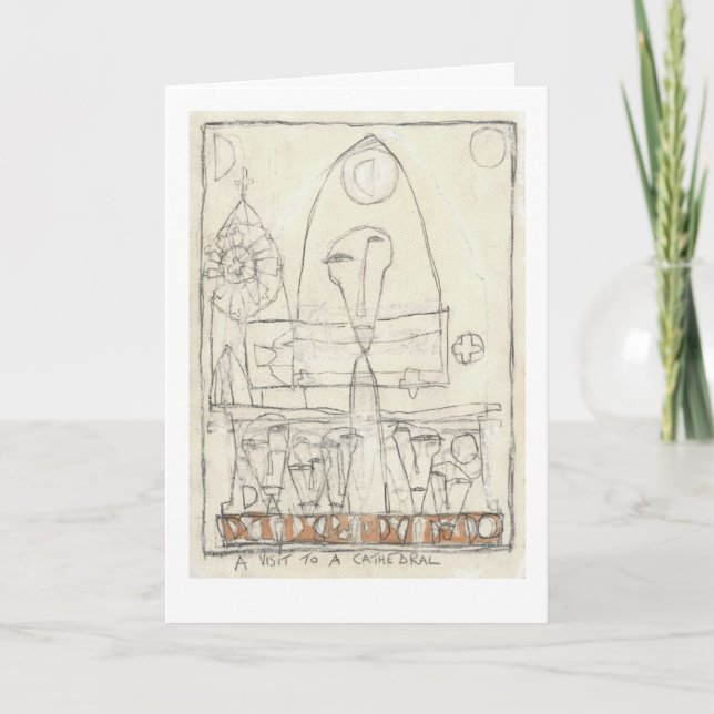 Ett besök i en katedral kort (Framsida)