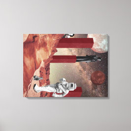 Ett besök i Mars Canvastryck