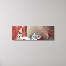 Ett besök i Mars Canvastryck