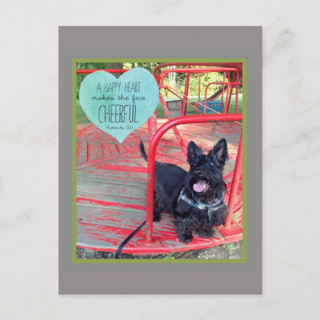 Ett billigt Smile-vykort Helg Vykort (Framsida)