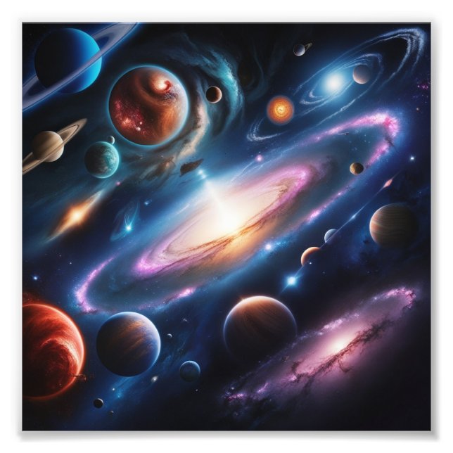 Ett blanksteg fototryck (Framsidan)