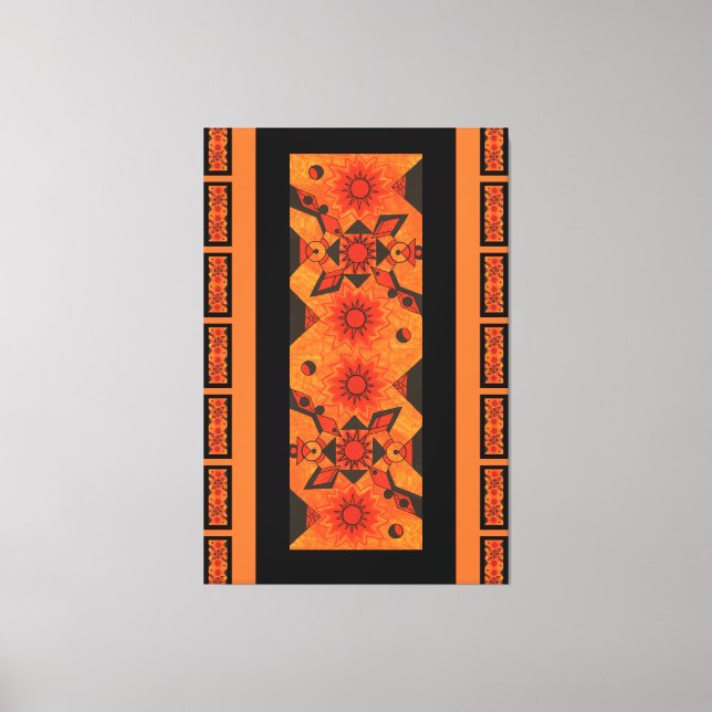 Ett blankt för gudarna isis 4 canvastryck (Framsida)