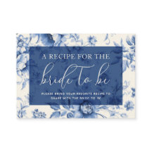 Ett blått Blommigt Fransk Toile  ett recept