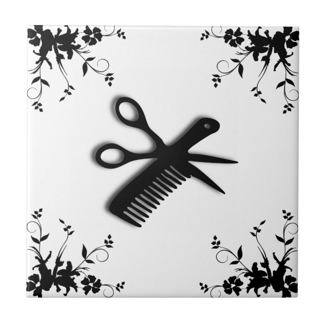 Ett Bok på Färg-plattan vid Blommigtens hörn Kakelplatta (Framsidan)