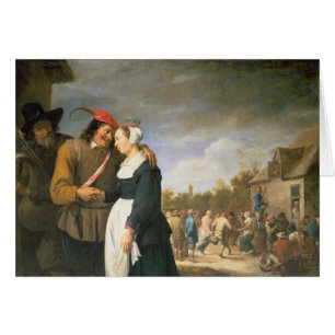 Ett bondaktigt bröllop, 1648 hälsningskort