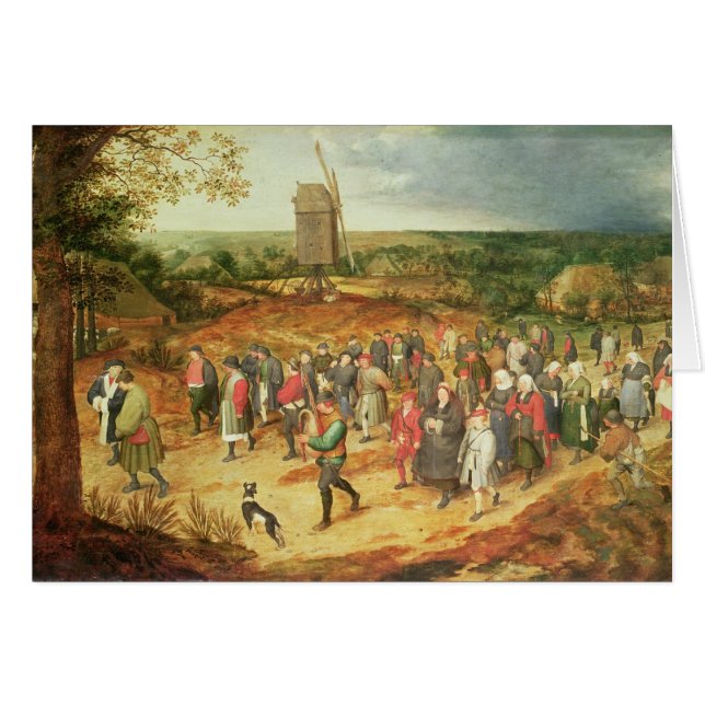 Ett bondaktigt bröllop hälsningskort (Framsidan Horizontal)