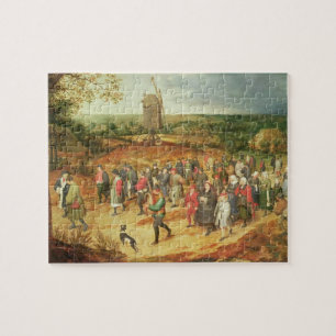 Ett bondaktigt bröllop pussel
