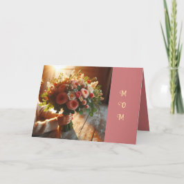 ETT BOUQUET MORS DAG-KORT TACK KORT