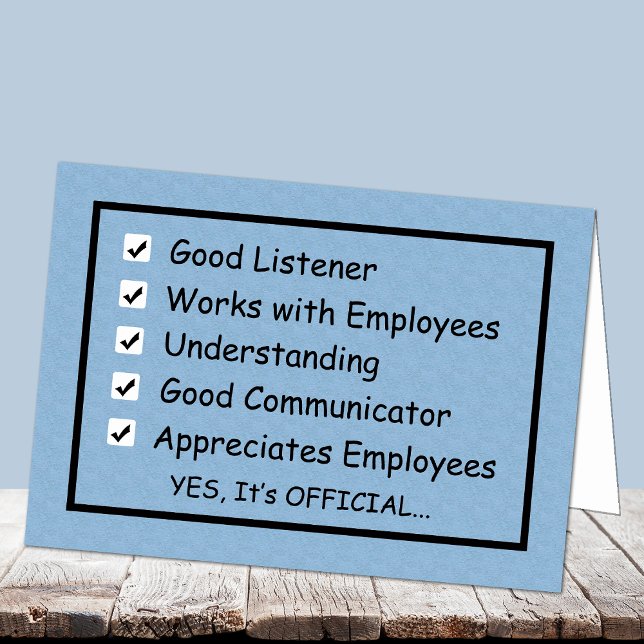 Ett Bra Chef Chef-kort för Europadagen Kort (Skapare uppladdad)