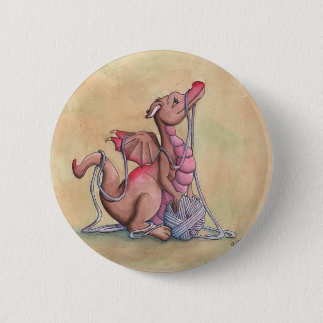 Ett bra garn knapp (Framsida)