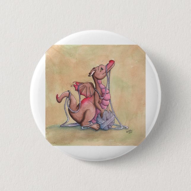 Ett bra garn knapp (Framsida)