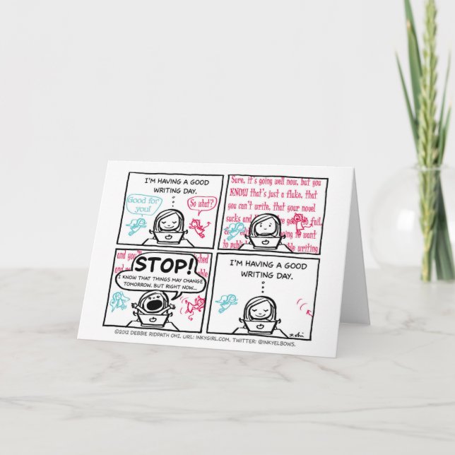 Ett bra kort för handstildaghälsning för (Framsida)