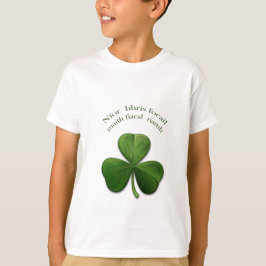 Ett bra ord fattiga aldrig tand tee