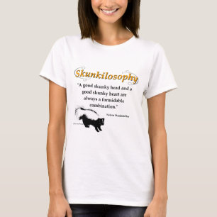 Ett bra-skrovhuvud och ett bra-kunkerat hjärta t shirt