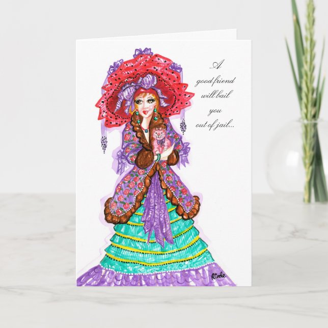 Ett bra vän… - kort (Framsida)