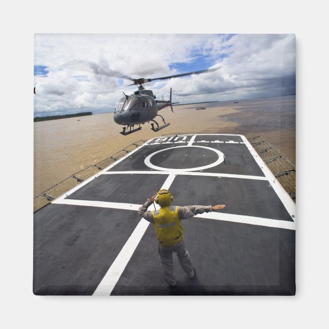 Ett brasilianskt Eurocopter förbereder sig för att Magnet (Framsidan)