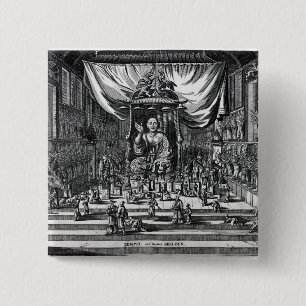 Ett buddistiskt tempel, en illustration knapp