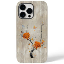 Ett Burst of Färg: Orange Ro Adorn a Träd