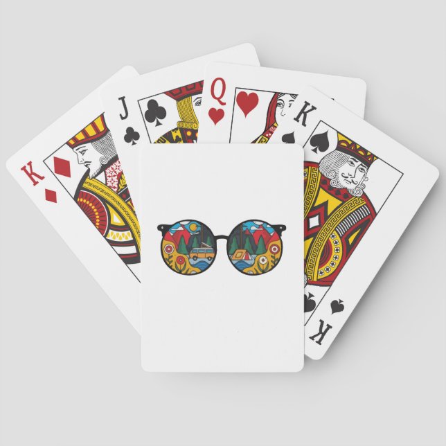 Ett campingäventyr casinokort (Baksidan)