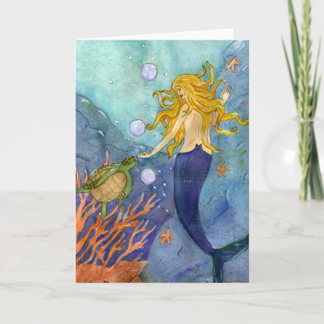 Ett Chansen möter hälsningskort Kort (Framsida)