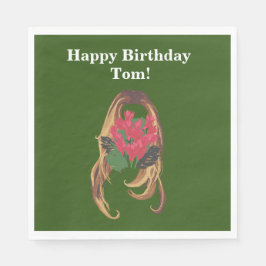 Ett charmingstecken pappersservett