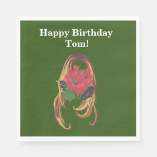 Ett charmingstecken pappersservett