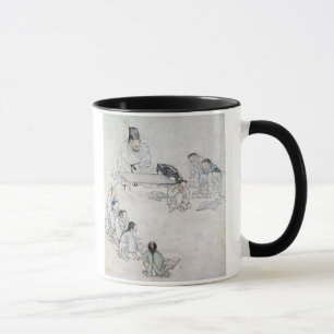 Ett Confucianklassrum (Sodang) (färgtrycket) Mugg