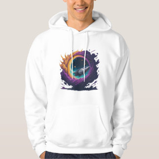 ett cosmisk stoftmoln hoodie