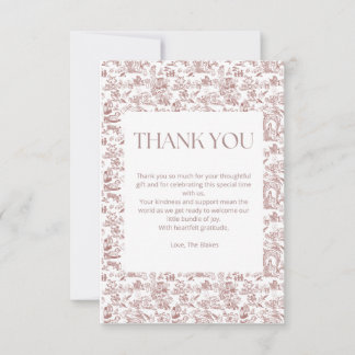 Ett Darling Arrival - tackkort Tack Kort