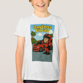 Ett Daytona-temed Kids T-shirt