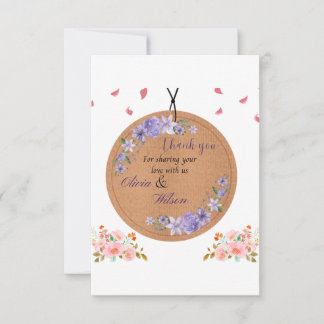 Ett designat tack. tack kort