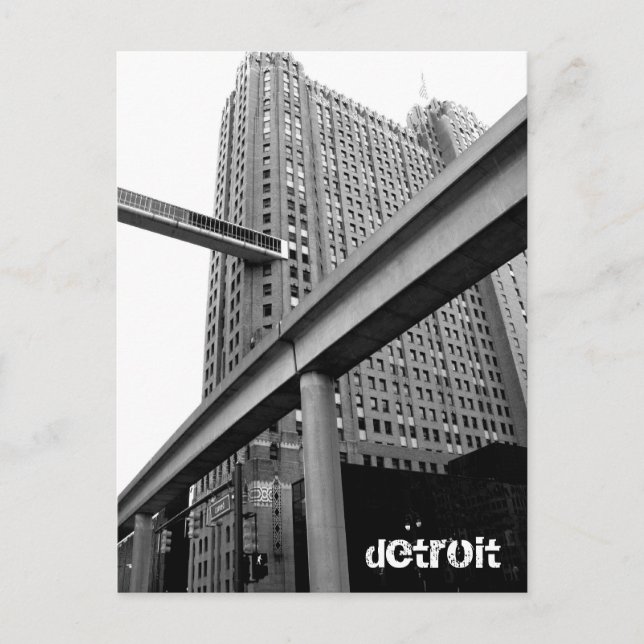 Ett detaljerat perspektiv vykort (Framsida)